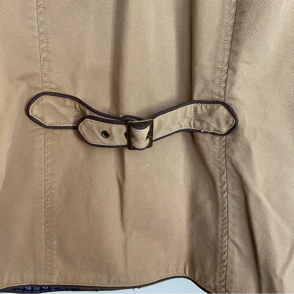 Land's End Barn Jacket, Honey Brown Cotton Canvas - Picture 6 of 9
